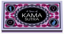 Kheper A Year of Kama Sutra Adult 6.5 in Couples Adult Game, Blue Pink