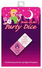 Kheper Adult Games Bride To Be Party Dice Multi Os