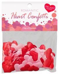 Kheper Romantic Heart Confetti Celebrate Love Pink & Red Valentine Party Decor