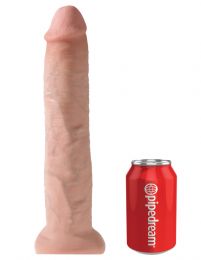 King Cock 13 inches Cock Realistic Beige Dildo