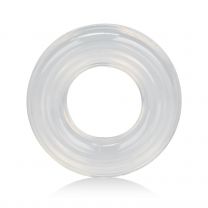 Large Premium Silicone Cock Ring in Clear