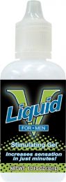 Liquid V For Men Stimulating Amplifying Gel Maximum Pleasure 1.0 Oz