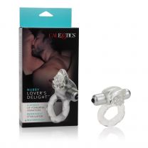 Lover's Delight Nubby Vibrating Cock Ring Sex Toy Adam & Eve