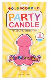 Make a wish and blow penis party candle