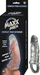 Maxx Men Compact Penis Sleeve Extender in Clear