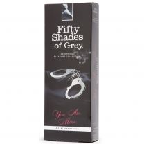 Metal Handcuffs.fifty Shades Of Grey. Fsog. You Are Mine. Official Merchandise