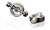 Metal Worx Magnetic Nipple Clamps With Discreet Storage Case
