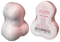 Naughty Bath Bomb By Kheper Games, 2.1 Ounce, Strawberry/champagne
