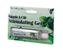 Nipple & Clit Stimulating Flavored Gel Cool Mint 1 Oz