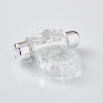 Novel Creations Toys Sensuelle Bullet Ring Clear Games