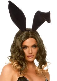 One Size Fits Most Womens Velvet Bunny Ears