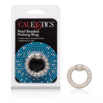 Pearl Beaded Prolong Ring, 1.5``, Smoke