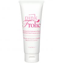 Pink Frolic Water Based Gel Lubricant For Women 3.3oz Tube Lube Personal Lotion