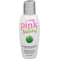 Pink Natural Water Based Lubricant For Women 2.8oz Lube Personal Lotion