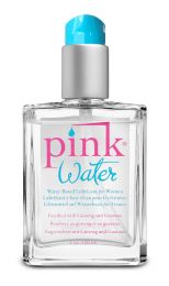 Pink Water 4 Oz Glass Bottle W/ Pump