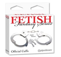 Pipedream, Fetish Fantasy Series Official Cuffs With Quick Release And Keys,
