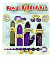Pipedream Royal Rabbit Vibrator & Pleasure Kit