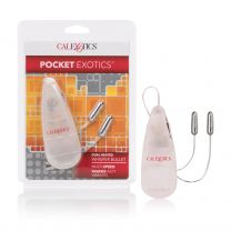 Pocket Exotic Dual Heated Whisper Bullet Vibrator