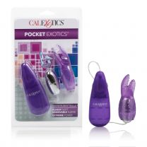 Pocket Exotics Snow Bunny Bullet Purple Vibrator