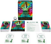 Potheads Against Sanity Card Game Hilarious Adult Cards Party Night Weed Game Uk