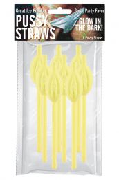 Pussy Straws Glow In The Dark 8 Count Pack