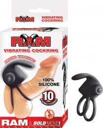Ram Vibrating Cockring Black