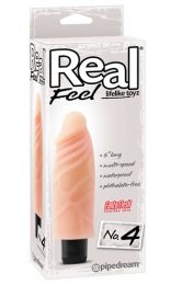 Real Feel Lifelike Toyz No. 4 Fanta Flesh Vibe, 6 Inch, Natural