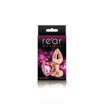 Rear Assets - Rose Gold Heart - Small - Pink