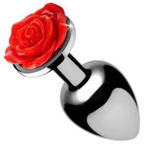 Red Rose Anal Plug Small