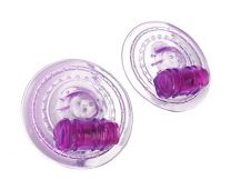Reusable Breast Nipple Pads Pasties Therapeutic Massagers Circulation Purple