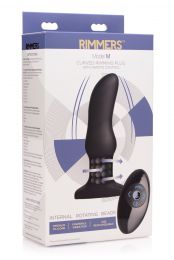 Rimmers: Model M Curved Rimming Plug With Remote