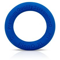 Screaming Ring O Xl Ritz Silicone Blue Scrotum Erection Big Bulge Comfort Fit