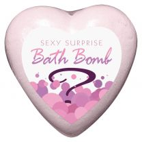 Sext Bath Bomb Heart Strawberry Champagne Scent 6oz