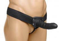 Size Matters Erection Assist Hollow Silicone Strap On / 6 Inches