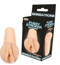 Skinsations Pussy Stroker Masturbator, Natural Flesh