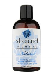 Sliquid Organics 8.5 Oz Natural Intimate Lubricant, Glycerin and Paraben Free