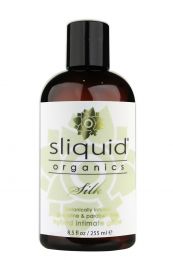 Sliquid Organics Silk Hybrid Lubricant Lube 255ml Adult Couples Discreet Private