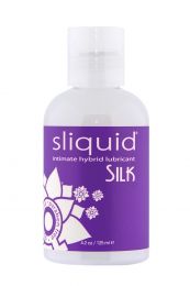 Sliquid Silk Hybrid Water And Silicone Based Intimate Lubricant 4.2 Fl. Oz.