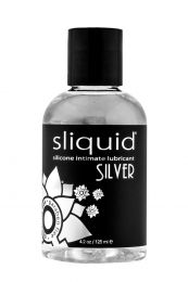 Sliquid Silver Silicone Intimate Lubricant, 4.2 oz