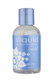 Sliquid Swirl Blue Raspberry Natural Flavored Lubricant 4.2 Fl. Oz.