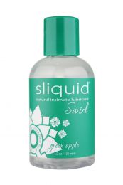 Sliquid Swirl Natural Intimate Lubricant, Green Apple Tart, 4.2 oz