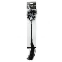 S&m Black & White Whipper Tickler Fast Discreet Post Sportsheets Adult Couples
