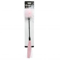 S&m Pink & White Whipper Tickler Fast Discreet Post Sportsheets Adult Couples