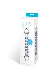 Spiral 6" Glass Dildo