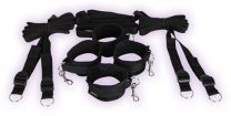 Sportsheets Under the Bed Restraint Kit With Wrist & Ankle Restraints In Black