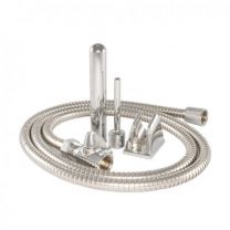 Stainless Steel Shower Bidet Enema Douche Cleansing System Hose Attachments