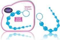 Starter Anal Beads Butt Play Beginners Graduated Sizes Blush Basic Byours Blue