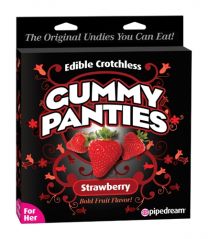 Strawberry Edible Crotchless Gummy Panties Edible Underwear Thong Pants Knickers