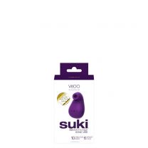 Suki Rechargeable Vibrating Sucker Deep Purple