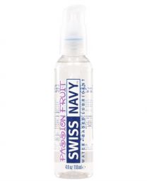 Swiss Navy 4 Oz Flavored Lubricant Water Based Non Sticky Wild Cherry